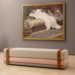 Bavul Schlafbank - Schlafsofa - Prostoria - Atlas 501 / 621 / 681 / Gurt Schwarz -