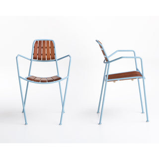 Osmo Outdoor Stuhl Teak - Outdoor Stuhl - Prostoria - Red Brown -