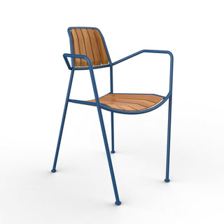 Osmo Outdoor Stuhl Teak - Outdoor Stuhl - Prostoria - Blue -