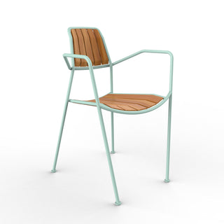 Osmo Outdoor Stuhl Teak - Outdoor Stuhl - Prostoria - Light Green -