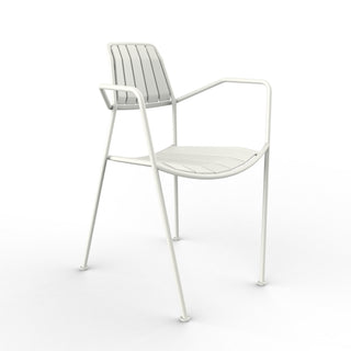 Osmo Metall Outdoor Stuhl - Outdoor Stuhl - Prostoria - Grey White -