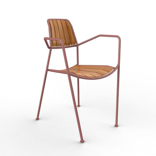 Osmo Outdoor Stuhl Teak - Outdoor Stuhl - Prostoria - Red Brown -