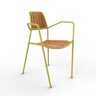 Osmo Outdoor Stuhl Teak - Outdoor Stuhl - Prostoria - Yellow -
