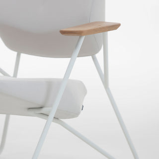 Polygon Outdoor Sessel - Outdoor Loungestuhl - Prostoria - White (RAL 9003) - Hellgrau (Patio 0110)