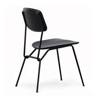 Strain Stuhl - Sessel - Prostoria - Schwarz / Schwarz -