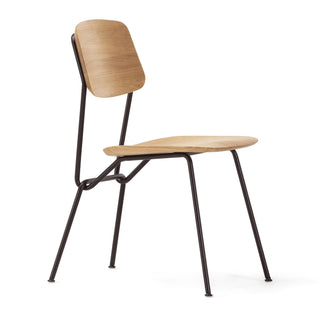 Strain Stuhl - Sessel - Prostoria - Eiche / Schwarz -