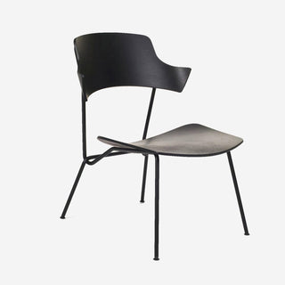 Strain II Loungesessel - Loungesessel - Prostoria - Eiche schwarz -