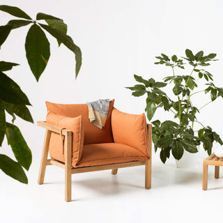 Umomoku Outdoor Armsessel - Outdoor Stuhl - Prostoria - Teak - Patio (Farbcode bei Bestellung anführen)