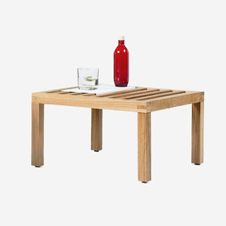 Umomoku Outdoor Beistelltisch - Outdoor Stuhl - Prostoria - Teak - ohne Kissen