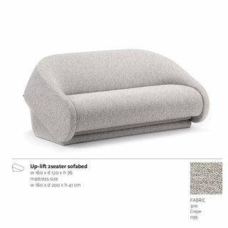 Up-Lift Schlafsofa - Schlafsofa - Prostoria - Arco Arctic - 1.5 Sitzer