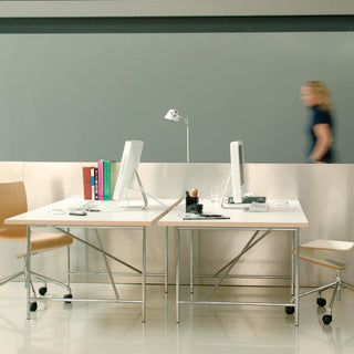 Eiermann 1 Tisch - Schreibtisch - Richard Lampert - 140x80cm - Weiß