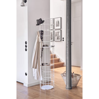 Bazar Garderobe - Garderobe - Richard Lampert - Weiß - Weiß (MDF)