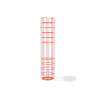 Bazar Garderobe - Garderobe - Richard Lampert - Blutorange - Blutorange (MDF)