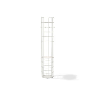 Bazar Garderobe - Garderobe - Richard Lampert - Schwarz - Eiche furniert (farblos)