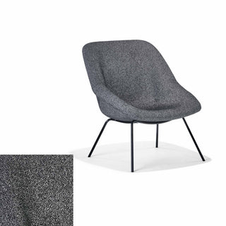 H55 Loungesessel - Loungesessel - Richard Lampert - Schwarz - Sera "Marmo"