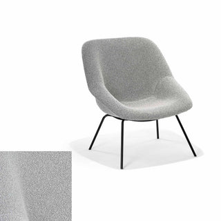 H55 Loungesessel - Loungesessel - Richard Lampert - Schwarz - Sera "Pepper"
