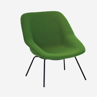 H55 Loungesessel - Loungesessel - Richard Lampert - Schwarz - Sera "Arancio"