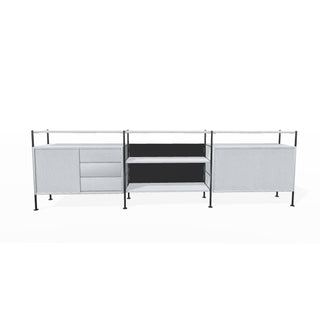 DHS 10 Sideboard - Sideboard - Richard Lampert - Schwarz - Lichgrau