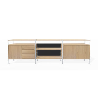 DHS 10 Sideboard - Sideboard - Richard Lampert - Lichtgrau - Eiche natur