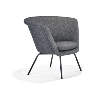 H57 Loungesessel - Loungesessel - Richard Lampert - Schwarz - Sera "Marmo"