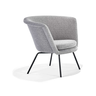 H57 Loungesessel - Loungesessel - Richard Lampert - Schwarz - Sera "Pepper"