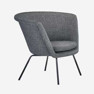 H57 Loungesessel - Loungesessel - Richard Lampert - Schwarz - Velour "Grün"