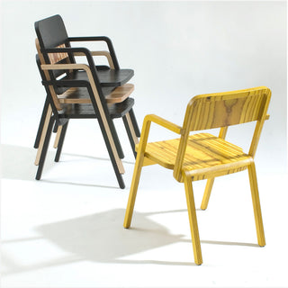 Prater Chair Stuhl - Armlehnstuhl - Richard Lampert - Natur -