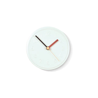Alu Alu Wanduhr - Uhr - Richard Lampert - Weiß -