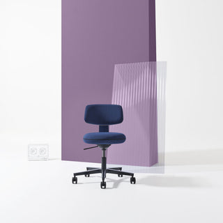 Savo Bürostuhl | 360 - Stuhl - Savo - Blau / Eiche natur -