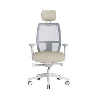 Savo Bürostuhl | Soul - Stuhl - Savo - Beige / mit Armlehne & Kopfstütze -