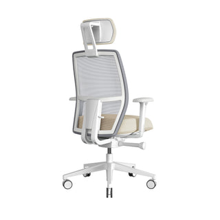 Savo Bürostuhl | Soul - Stuhl - Savo - Beige / mit Armlehne & Kopfstütze -