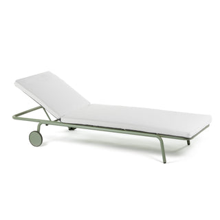 August Sonnenliege - Outdoor Sofa - Serax - Grün - Weiss