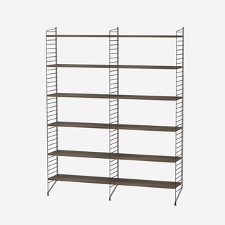 Wohnzimmer Regal A - Regal - String Furniture - Weiss - Eiche