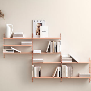 Pocket Regal - Regal - String Furniture - Eiche / weiß -