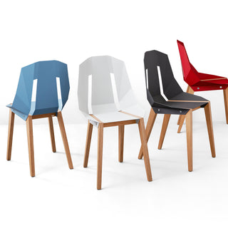 Tabanda Stuhl | Diago - Stuhl - Tabanda - Weiss-Grau - ohne