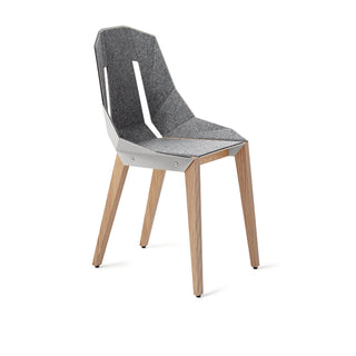 Tabanda Stuhl | Diago - Stuhl - Tabanda - Weiss-Grau - Filz