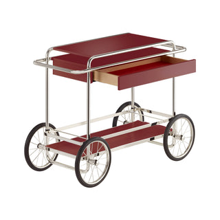 Tecta Barwagen | M4RS - Barwagen - Tecta - MDF Purpurrot - Kavallerie-Tuch Rot
