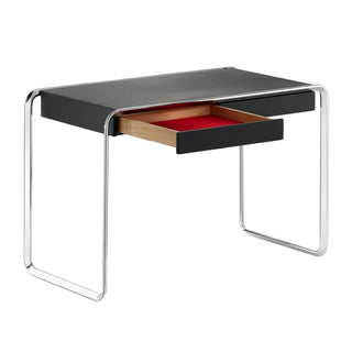 Tecta Schreibtisch | K2D - Schreibtisch - Tecta - Schwarz lackiert - Chrom