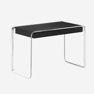 Tecta Schreibtisch | K2D - Schreibtisch - Tecta - Schwarz lackiert - Chrom