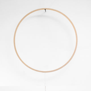 Tilen Wandlampe | Lichtreifen Eclipse - Wandlampe - Tilen - Buche natur - 90cm