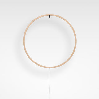 Tilen Wandlampe | Lichtreifen Eclipse - Wandlampe - Tilen - Buche natur - 70cm