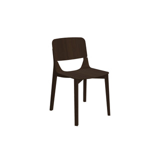 Leaf Stuhl - Stuhl - Ton - Buche - Dark Wenge (B105)