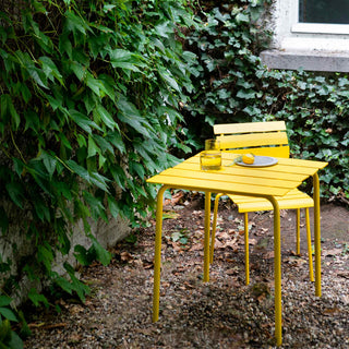 _Aligned Gartentisch - Outdoor Tisch - Valerie Objects - Small 85 x 85cm - Schwarz