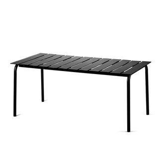 _Aligned Gartentisch - Outdoor Tisch - Valerie Objects - Medium 175 x 85cm - Schwarz