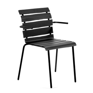 _Aligned Gartenarmlehnstuhl SET - Outdoor Stuhl - Valerie Objects - 2er Set - Schwarz