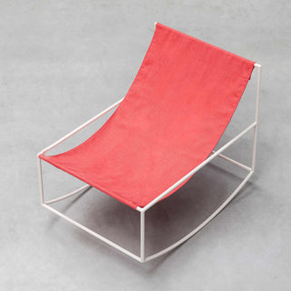 Rocking Schaukelstuhl - Schaukelstuhl - Valerie Objects - White Red -