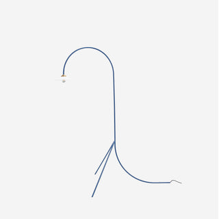 n°1 Stehlampe - Stehlampe - Valerie Objects - Blau -
