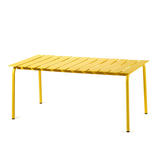 _Aligned Gartentisch - Outdoor Tisch - Valerie Objects - Medium 175 x 85cm - Gelb