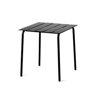 _Aligned Gartentisch - Outdoor Tisch - Valerie Objects - Small 85 x 85cm - Schwarz