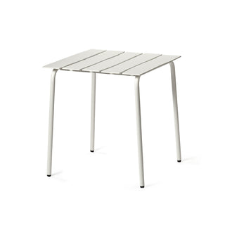 _Aligned Gartentisch - Outdoor Tisch - Valerie Objects - Small 85 x 85cm - Weiß